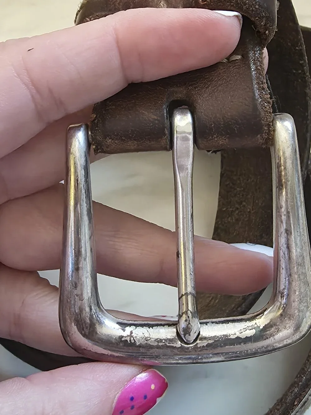 Brighton USA leather belt